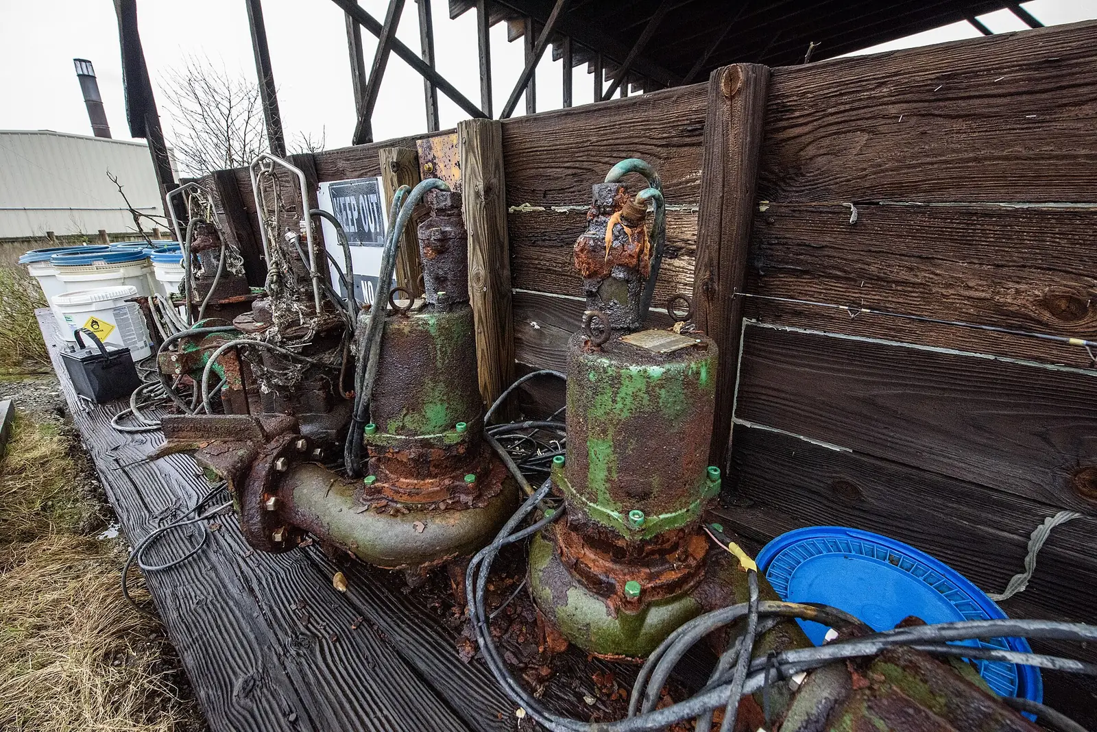 Wastewater pumps used in lift stations